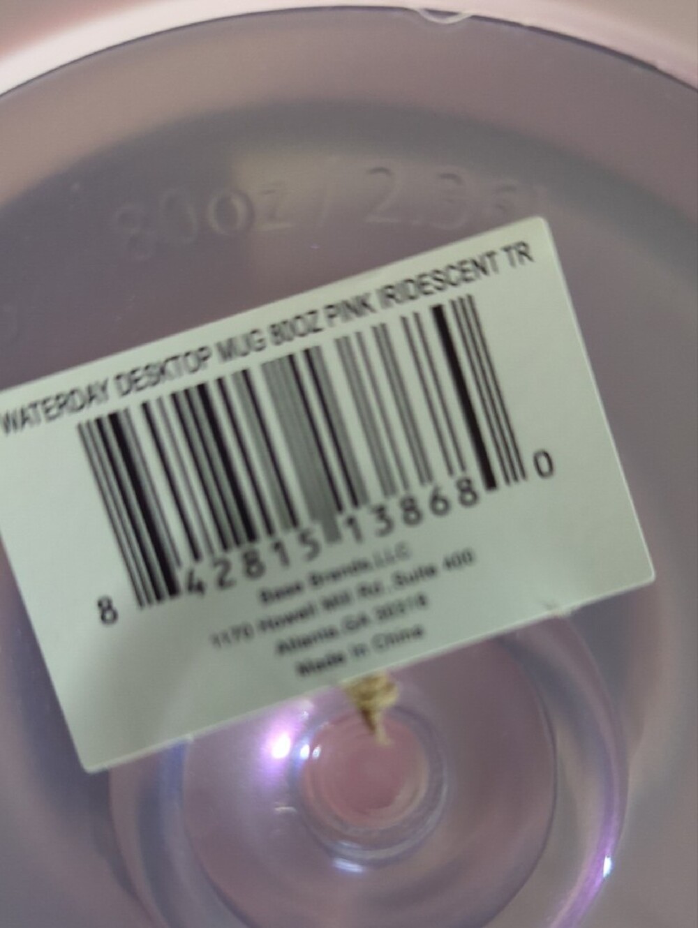 Reduce Waterday 80oz Hydration Mug - Iridescent Light Pink - Picture 2 of 2